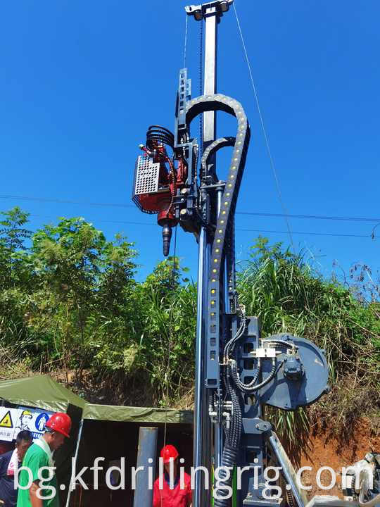 hydraulic core drilling rig Chinese supplier